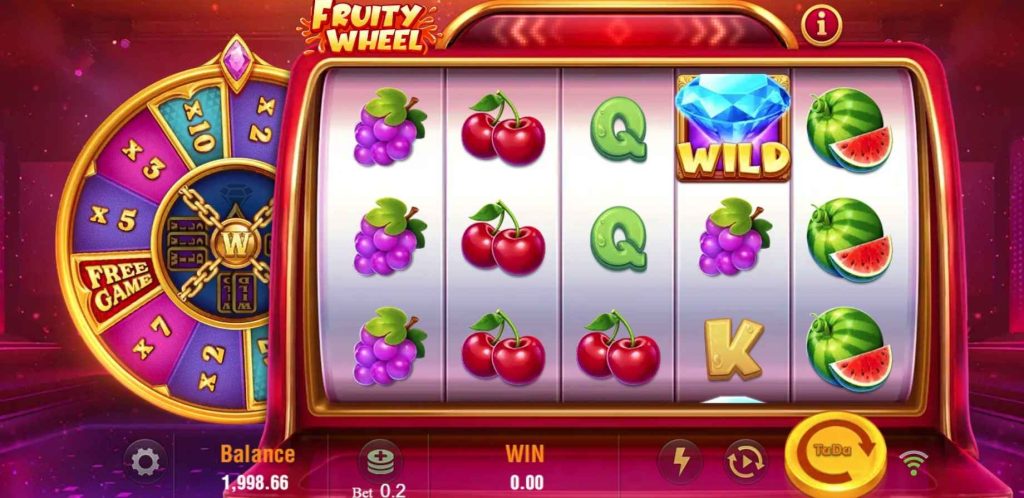 Fruity Wheel Theme & Design