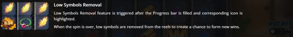 Hyena Heist Low Symbols Removal